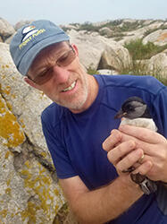 Don Lyons with Puffin